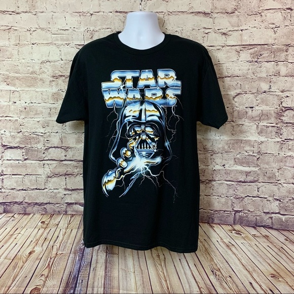 Star Wars Black Darth Vader T Shirt NWOT - Picture 1 of 7